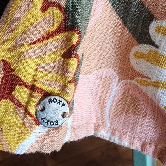 Roxy Cosmic Glow Again Skirt| BOHO Floral| Color Toasted Nut Bloom Boogie| NWT|L - Picture 11 of 11